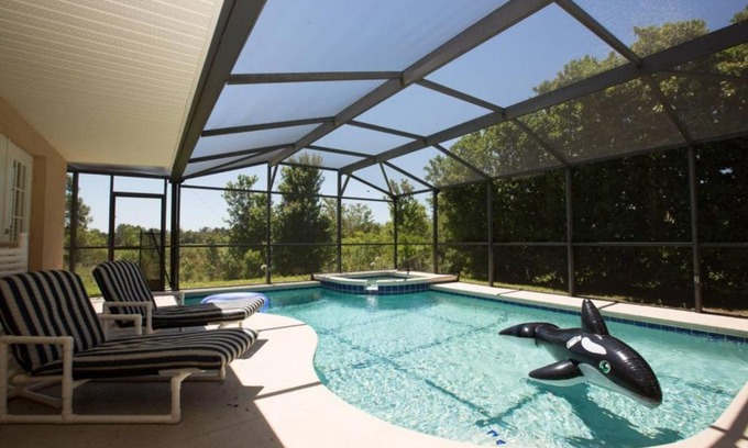 Orange Tree House | Magnificent 5 bed Villa - south facing pool and spa