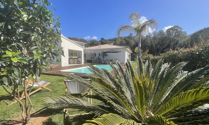Cauro Villa | Magnificent new villa between sea and mountains, between Porticcio and Ajaccio