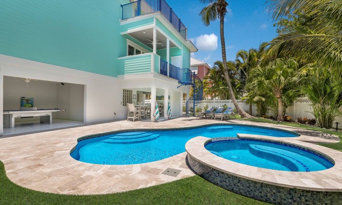 Anna Maria House | Mahi Mahi:North End, Pool & Spa, Game Room, 1.5 Blocks to Beach by Anna Maria Life Vacation Rentals