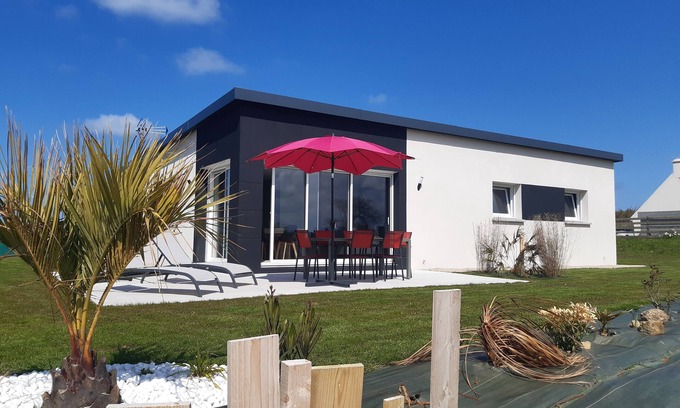 Brignogan-Plage House | Maison Neuve, Tout Confort, 4-6 Personnes, Jardin, 100 m de la mer sur le Gr34