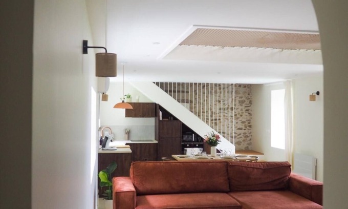 Saint-Bonnet-des-Bruyeres House | Maison Pernette escape cocoon with Nordic bath