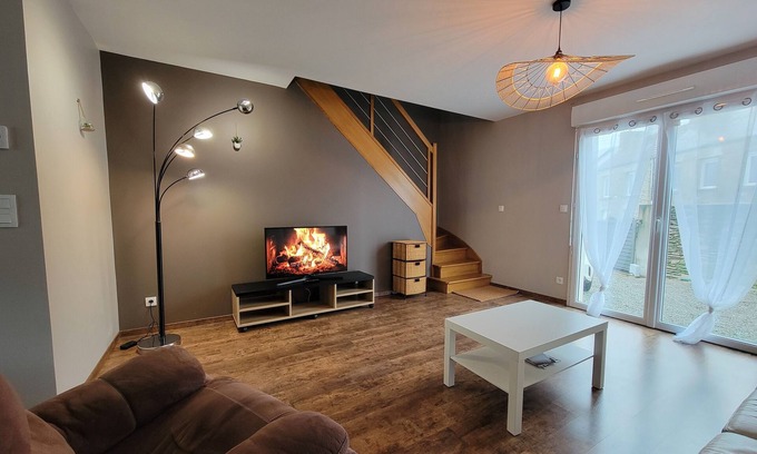 Tourlaville House | Maison Dans Centre Ville Proche de la Cité de la mer et de la Plage