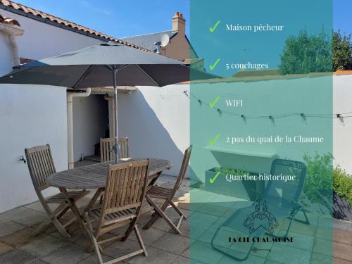 Les Sables d'Olonne House | Maison de pêcheur agréable & chaleureuse-La Chaume - La Clé Chaumoise