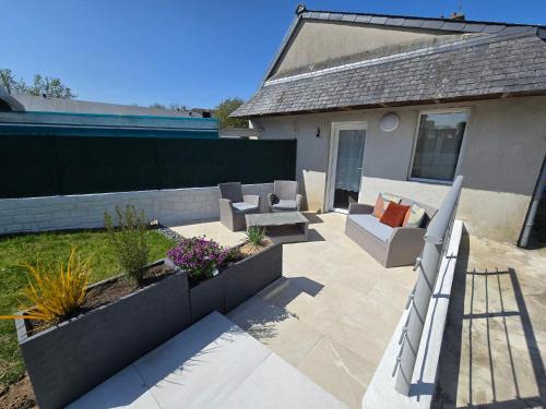 Saint-Thonan Apartment | Maison rénovée avec jardin - Calme et confort à la campagne