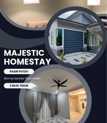 Pasir Puteh House | Majestic Homestay - Pasir Puteh