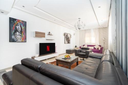 Tangier Apartment | Malabata Beach Iris plage residence free parking