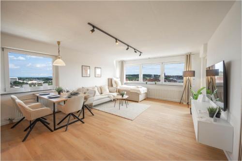 Ludwigsburg Apartment | Malu Rooms - Über den Dächern der Stadt, Zentrum, Panorama, Terrasse, höchste FeWo der Stadt