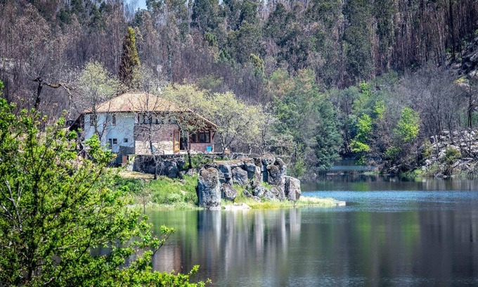 Santa Comba Dao Villa | Mansion in Dão Valley by River Beach