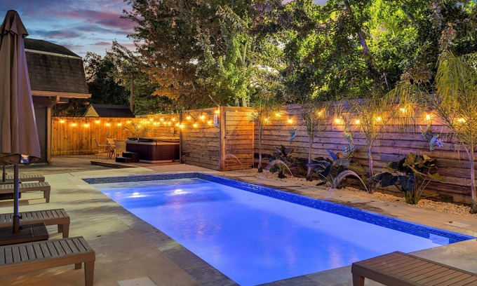 Tulane - Gravier House | Marvelous 5BR, 5BA Mid-City abode - Minutes from French Quarter w/Pool and hot tub