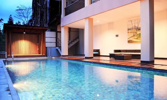 Bandung Villa | Mentari Hill View 8 BR heated pool and movie room