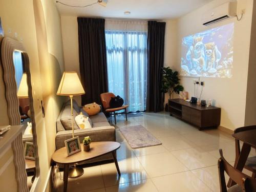 Bandar Penawar Apartment | Meow & Lovely Cat-Inspired New Homestay 3BR-8px