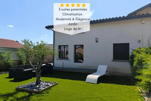 Pizay Apartment | Mi Amore- Gîte 3 suites près de Lyon, parking free