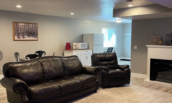 Millville Apartment | Millville Charming Suite close to Logan downtown, USU, & Logan Canyon.