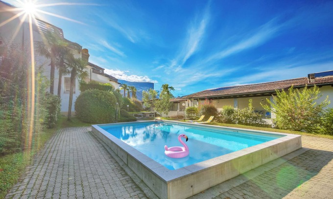 Morcote Apartment | Miralago Lakeview Morcote With Pool, Morcote, Switzerland
