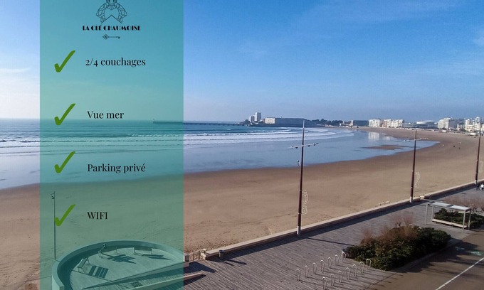 Les Sables d'Olonne Apartment | MIREILLE - Appartement 4* vue mer - 2/4 pers