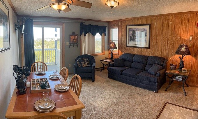 Snowshoe Condo | ML 342: Ballhooter views from this delightful, bike-in/out 1BR!