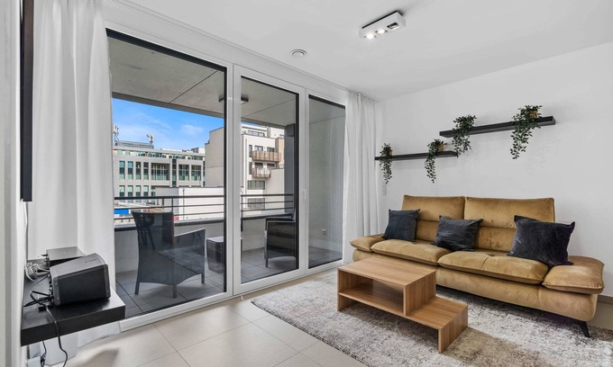 Cessange Apartment | Modern 1-BR Apartment with Balcony in Cessange