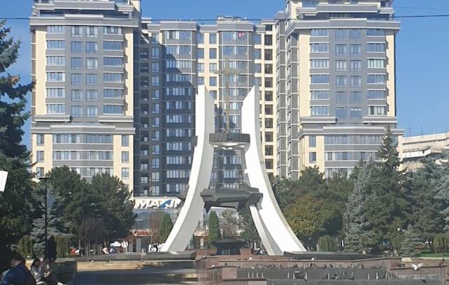 Riscani Apartment | Modern 1BD apartment with living room in the park zone