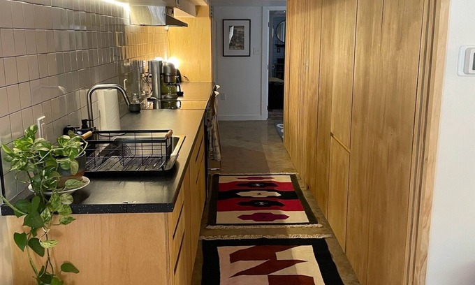 Eckington Apartment | Modern 1BR apartment in historic D.C. row home