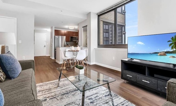 Hudson Exchange Apartment | Modern 2BR | Business Center | Near PATH by GLS