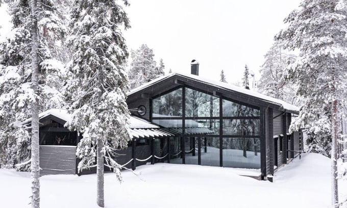 Rukatunturi Villa | Modern 5BR Villa with Sauna, Jacuzzi & Scenic Views in Rukatunturi