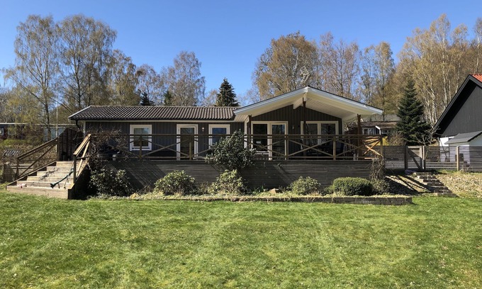 Hjarnarp House | Modern and comfortable house with fantastic terrace near lake, sea, nature.