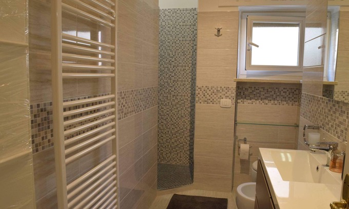 Quartiere XXVIII Monte Sacro Alto Apartment | Modern apartment with classic flair well connected to City Centre