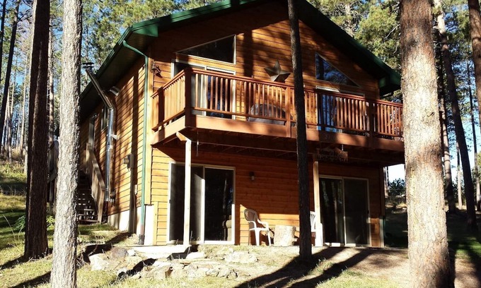Rapid City House | Modern Black Hills home nestled in the pines near beautiful Pactola Lake