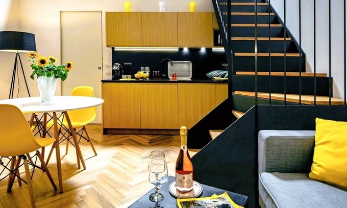 Bardolino Apartment | Modern flat in the heart of Bardolino with swimming pool and parking
