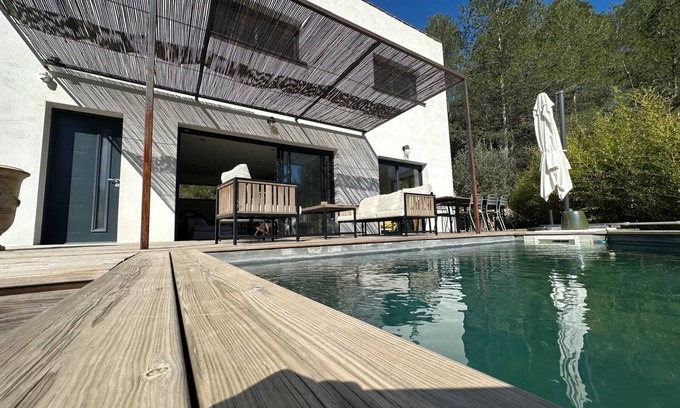 La Colline Villa | Modern villa at the foot of the Pic Saint-Loup