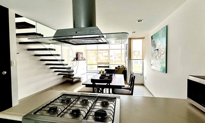 Boca del Rio Apartment | Modern Loft.! 6min From Cholula. Perfect for Vacations or Business.!