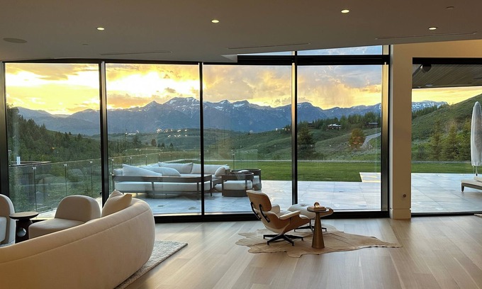 Jackson Hole House | Modern Mountain Masterpiece with Stunning Views Close to town - Lap Pool and Gym