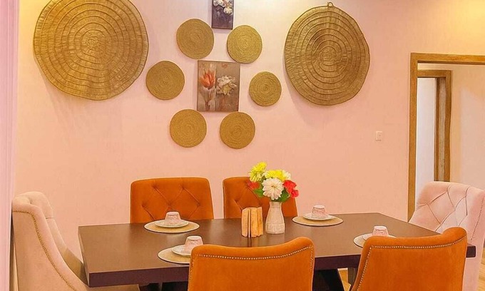 Agbodrafo Apartment | Modern vacation apartment with washing machine and king-size bed