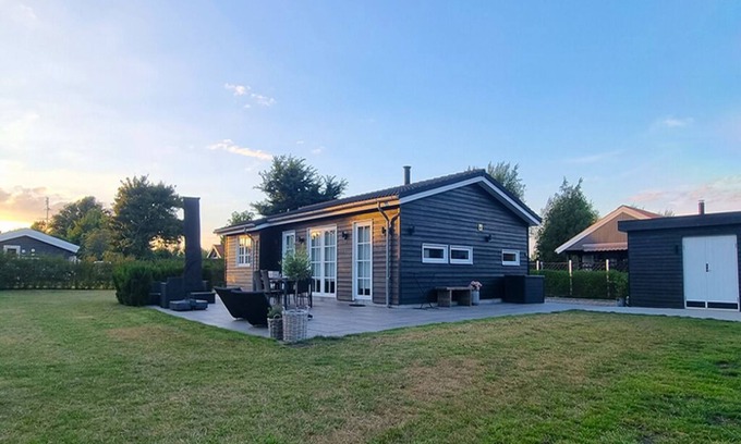 Skovmose House | Modern vacation home with large garden near the beach