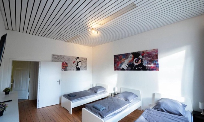 Gulzow Apartment | Monteurwohnung für 8 Personen in Gülzow – WLAN, Aufenthaltsraum, Parkplatz, Nähe Hamburg - RZ02a