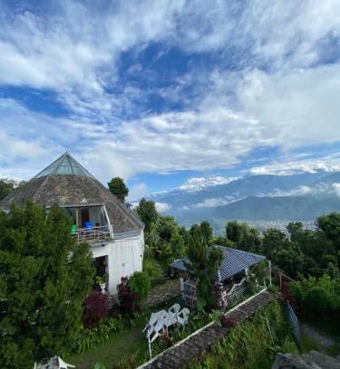 Pokhara House | Mountain facing room in crystal dome