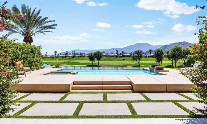 La Quinta House | Mountain View Oasis | Pool, Spa, Golf, Tennis, BBQ!