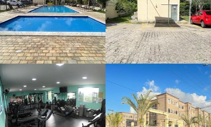 Portal do Sol Apartment | MSHome - Apartamento Térreo com Varanda e Mobiliado