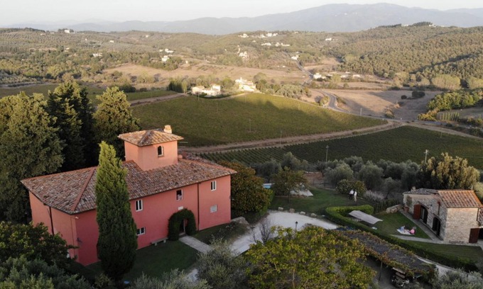 San Donato in Collina Villa | My Exclusive Italy - Enchanting Villa with Pool surrounded by vineyards