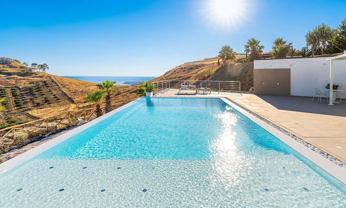 Cattolica Eraclea Villa | My Rental Homes - Villa Montallegro with pool with whirlpool e panoramic terraces