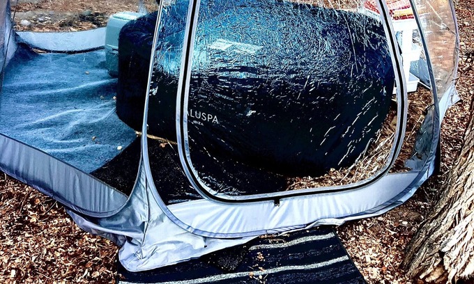 Sevier Cabin | National Park themed getaway cabin on the Sevier River with WiFi, Yert Hot Tub