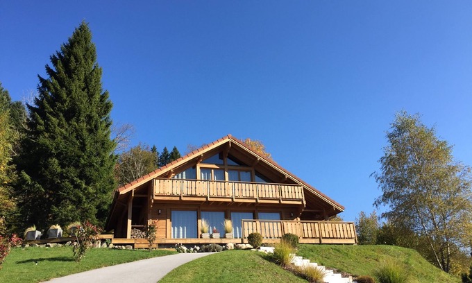Xonrupt-Longemer Ski Chalet | Nature, forest edge, stream, bbq, sauna, wifi, billiards, electric charging station