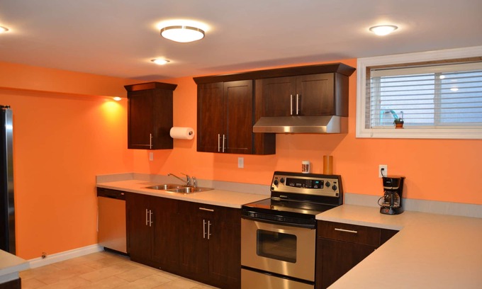 Lacombe Apartment | New! Bright and Spacious Walkout Private Suite