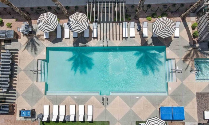 Glendale Sports and Entertainment District Apartment | NEW! Chic 1BR at Westgate | Pool, Gym & Stadium Fun