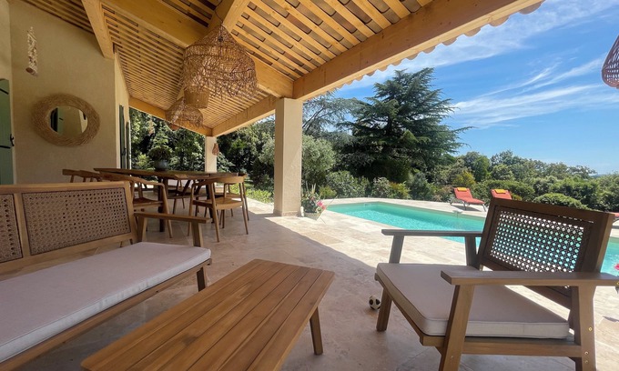 Orgnac-l'Aven Villa | New! Hidden paradise in the heart of Ardeche
