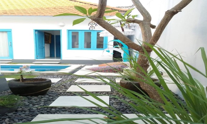 Sanur Kauh Villa | New Launched! : 5★ Well located Sanur Santorini - 2 Bedroom Private Pool Villa