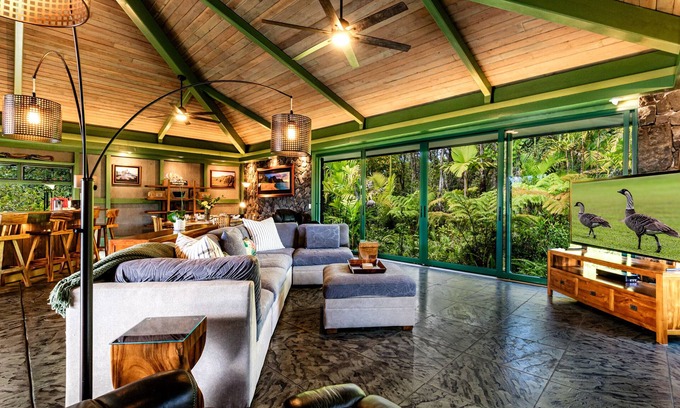 Hilo House | NEW! Lava Rock Retreat - Impeccable Comfort in Hilo!