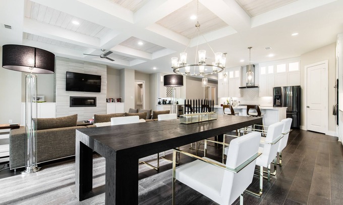 Dallas House | New Single Level Ranch Home by Highland Park with Pool