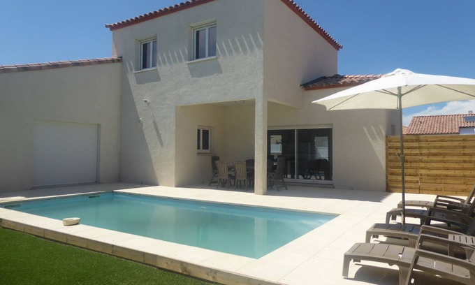 La Palme Villa | new villa with pool on the palm