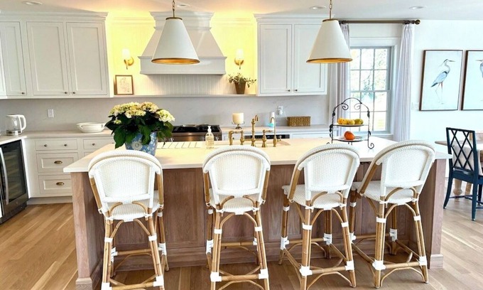 Bellport House | Newly renovated Bellport retreat close to the Village Center with Gunite pool